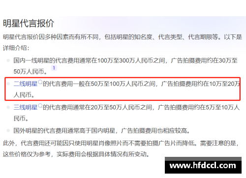 体育明星品牌代言费用究竟有多高 影响因素分析